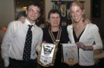 Luigi and Amanda with President Tania